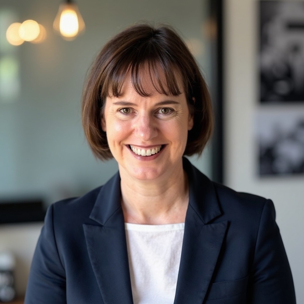 Portrait of Trish Kensell, coaching psychologist specialising in career coaching, leadership coaching and team building